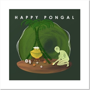 Happy Pongal Posters and Art